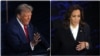 USA, Philadelphia, republican candidate Donald Trump and democrat candidate Kamala Harris during the presidental debate (Foto: Reuters)