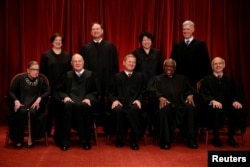 A number of other countries have created high courts that are similar to the U.S. Supreme Court. But many did not adopt one of the most unique features of the U.S. Supreme Court: life tenure for judges. The 2018 U.S. Supreme Court justices are pictured here.