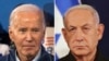 Rais Joe Biden wa Marekani (L) na Waziri Mkuu wa Israel Benjamin Netanyahu