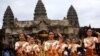 FILE PHOTO- Dancers perform during a ceremony at the Angkor Wat temple to pray for peace and stability in Cambodia, in Siem Reap province, Cambodia December 2, 2017. (REUTERS/Samrang Pring)