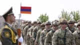 На церемонии открытия совместных армяно-американских военных учений Eagle Partner.
Ереван, 15 июля 2024. 
