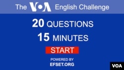 VOA English Challenge