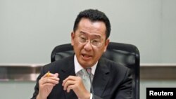 FILE PHOTO: Wellington Koo, mmoja wa maafisa wa wa seikali ya Taipei.