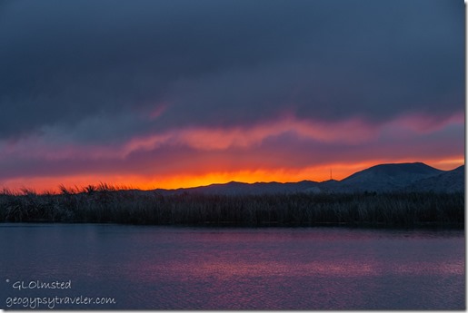 sunset Mittry Lake Yuma AZ