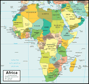 Political Map of Africa