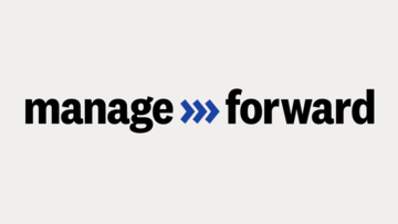 Logo „manage❯❯❯forward“