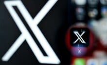 X mobile app logo