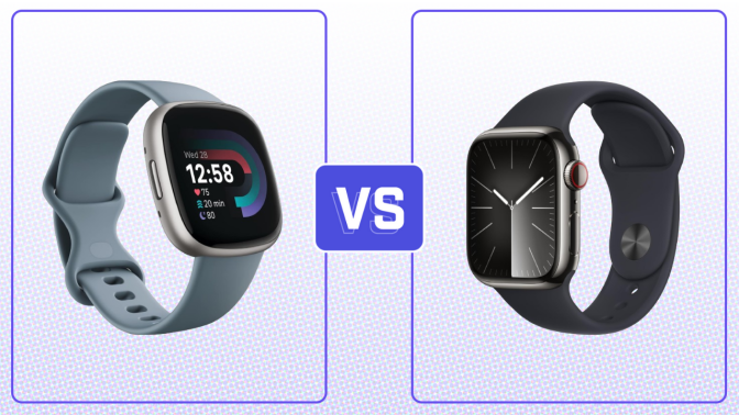 fitbit versa 4 vs apple watch series 9