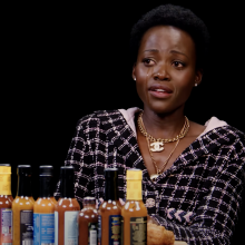 Lupita Nyong'o on Hot Ones.