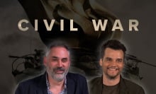 Alex Garland and Wagner Moura of Civil War