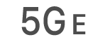 أيقونة حالة ‎5G E.