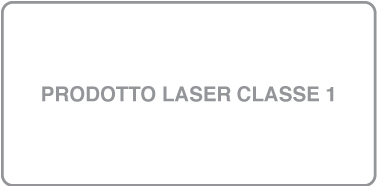 Simbolo del prodotto laser di Classe 1