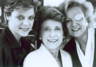 <i>Cokie Roberts with Representative Lindy Boggs and Barbara Boggs Sigmund<br /></i>