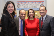 <i>Gracias Congresista Luis V. Gutiérrez</i>