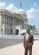 <em>Frank Mitchell at the Capitol, 2008</em>