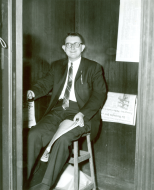 <em>Donnald Anderson as a Capitol Elevator Operator</em>