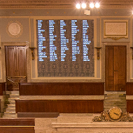 Voting Board in the House Chamber