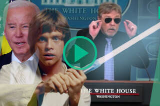 Mark Hamill s’invite au pupitre de la Maison Blanche pour soutenir « Joe-Bi-Wan Kenobi »