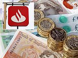 Cash bonus: Switchers can get their hands on £175 by choosing one of three Santander current accounts - but they all charge monthly fees