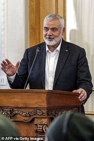 Ismail Haniyeh, Hamas' political leader, who is based in Qatar