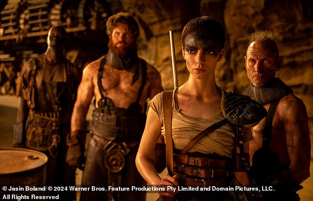 Taylor-Joy 'was really excited' to portray Imperator Furiosa in George Miller's $168M-budget post-apocalyptic prequel Furiosa: A Mad Max Saga, which hits US/UK theaters this Friday