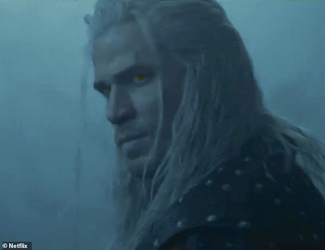 Liam Hemsworth was seen as The Witcher's Geralt of Rivia in a new first-look clip from the Netflix fantasy show's fourth season on Wednesday