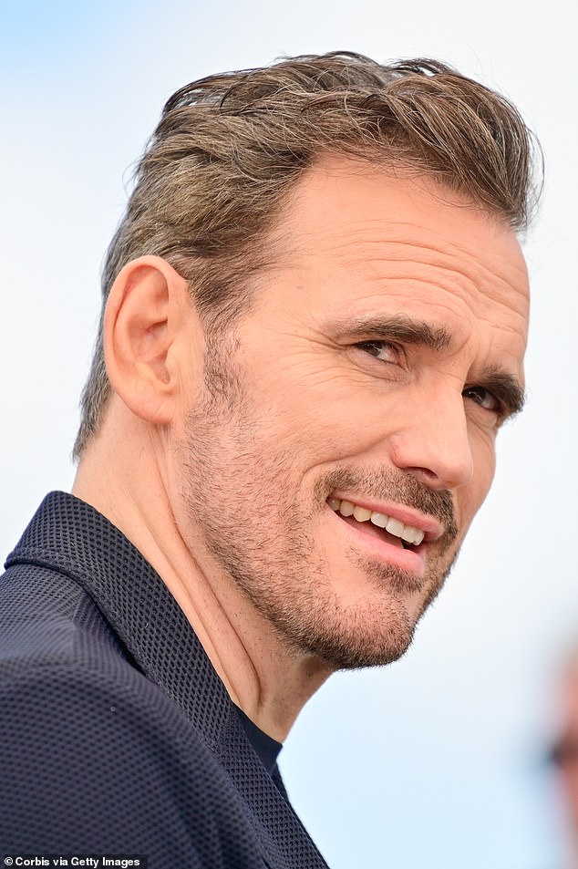 Nineties acting icon Matt Dillon seems to be embracing his later years. While at the Cannes Film Festival in France this week, the 60-year-old Tex actor was seen with some silver strands in his light brown carefully cut mane