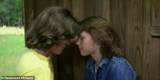 Next he worked with Tatum O'Neal in the sex comedy Little Darlings (1980) in which he had scenes with Kristy McNichol, right