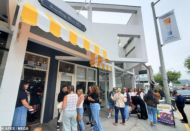 The restaurant, located at 649 N Robertson Boulevard, opened its doors to the public on Wednesday, May 22 at 10am PST