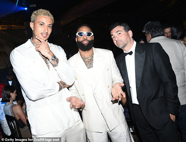 Kyle partied alongside the likes of Odell Beckham Jr. and John Terzian at the event