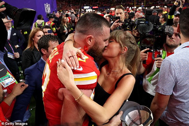 Patrick Mahomes claims he was Travis Kelce and Taylor Swift's 'matchmaker' last year