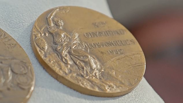 One guest brought in a collection of medals from her father Charles Holland, who had been an athlete and competed in the 1930s