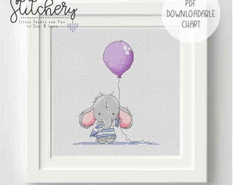 Scruffy Edward - Cross Stitch Downloadable Chart - PDF Pattern