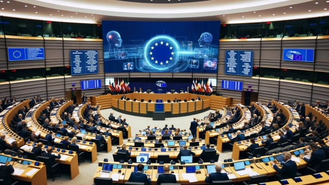 Evropská rada dala zelenou Zákonu o umělé inteligenci (AI act). V platnost vstoupí pravděpodobně v roce 2026