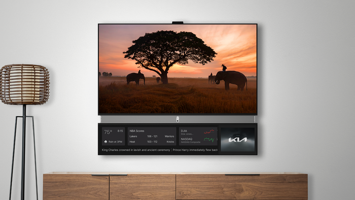 Image of ad-supported smart TV, Telly