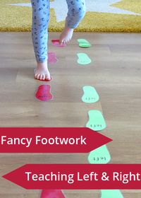 Left and Right Games: Fancy Footwork | Childhood101