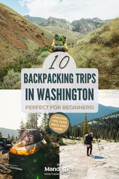 backpacking tips in washington perfect for beginners