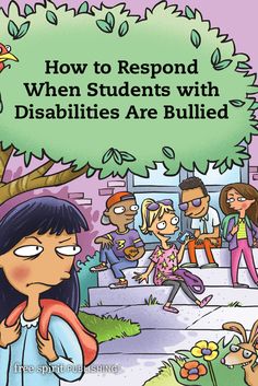 the cover of how to respond when students with disabilities are bullied by an adult
