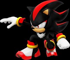 the sonic character is in action with his arms outstretched and legs spread out, as if he