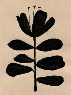 a black and white drawing of a flower