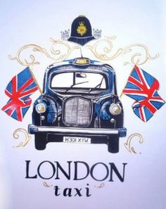 the london taxi sign is on display at the museum