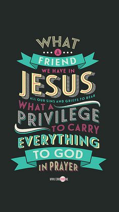 an image of a poster with the words what friend jesus is and why he has to be