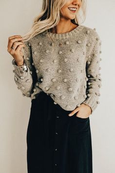 Vogue Knitting, Minecraft Pixel Art, Knit Fashion, Sweater Pattern, Color Style, Modest Fashion, Knitting Pattern, Autumn Winter Fashion