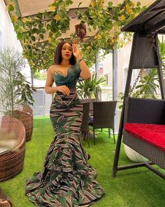 African Prom Dresses Ankara, African Print Wedding Dress, Prom Dress African, African Maxi Dress Ankara, African Prom Dress, African Mermaid, 2023 Dress, African Luxury, African Bridal Dress