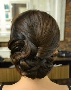 LOW UPDOS-Styles On B | NYC Hair Chignon Simple, Easy Formal Hairstyles, Side Updo, Classic Wedding Hair, Indian Wedding Hairstyles, Elegant Wedding Hair, Side Hairstyles, Best Wedding Hairstyles, Wedding Hairstyles Updo