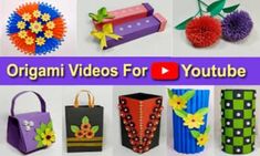 origami videos for youtube are here to help you learn how to make them