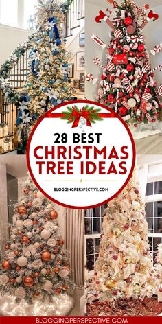 christmas trees with the words best christmas tree ideas