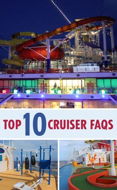 the top 10 cruise faqs for families to enjoy at night and in the water