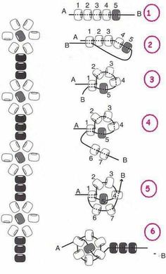 the diagram shows how many different parts are attached to each other