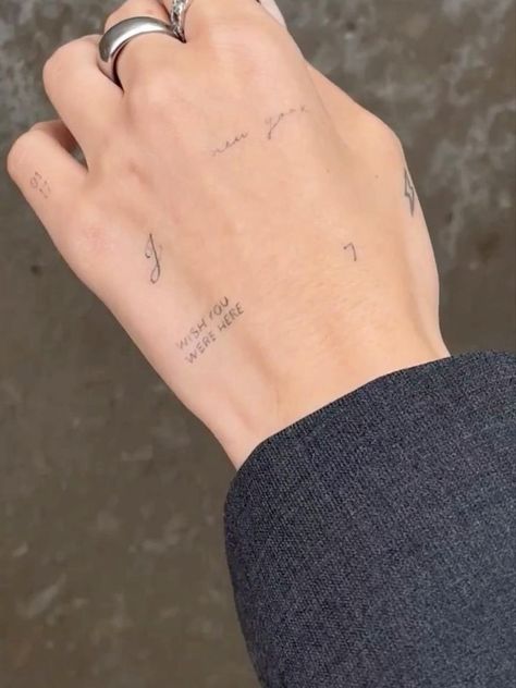 Tattoo inspo - Dainty minimalist simple ideas #Tattoos #TattooIdeas #TattooDesigns #InkArt #TattooInspiration #TattooLovers #TattooInk #TattooArtist #TattooCulture #TattooAddict #TattooCommunity #TattooedLife #TattooGallery #TattooWorld #TattooStyle #TattooedSkin #TattooTrends #TattooLove #TattooedPeople #InkedUp Tiny Tattoo On Hand, Hand Dainty Tattoo, Small Letter Hand Tattoo, Hand Tiny Tattoo, Inner Arm Dainty Tattoo, Hand Tattoo Placement Ideas, Faith Minimalist Tattoo, Hand Tattoos White Ink, J Script Tattoo